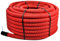 Megastore Unterirdisches Wellrohr M40 mm | Leerrohr Elektrorohr Erdwellrohr Rot | 5m 10m 25m 50m (50 Meter)