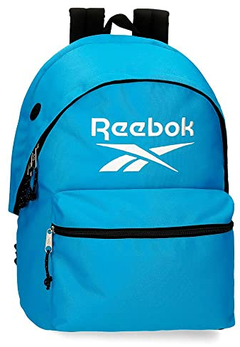 Reebok Boston Doppelfach Schulrucksack Blau 31x44x15 cm Polyester 20,46L