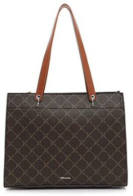 Tamaris Shopper TAS Anastasia Classic 31788 Damen Handtaschen Print brown cognac 207