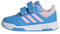 adidas Tensaur Hook and Loop Shoes, Zapatillas Unisex bebé, Blue Burst Clear Pink FTWR White, 19 EU