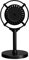 Yctze Vintage Retro Microphone Prop Model Fake Plastic C External Microphones Ic Re Black