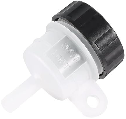 AUTOZOCO Bremszylinder-Flüssigkeitsbehälter für Motorrad, Bremsflüssigkeitsbehälter, kompatibel mit Kawasaki CBR YZF R6 1999-2009, geeignet für Motorrad 50cc 90cc 110cc 125cc ATV Dirtbike PitBike
