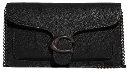 Coach Tabby Chain Clutch, Schwarz, Einheitsgröße