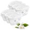 Aquafloow Deshumidificador 400 ml, Antihumedad Habitación 6 Piezas JASMINE | Neutralizador de Olores, Absorbente de Humedad para Cocina, Armario, Baño, Estudio, Ropa