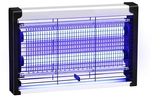 Trampa para Mosquitos Mata Mosquitos Bug Zapper Insect Killer Lámpara eléctrica para Mosquitos Bebé silencioso Uso en Interiores Solo Seguro sin radiación 2/4/6/8W Lámpara LED para Matar Mosquitos (8
