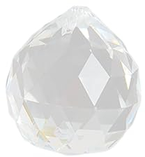 Homoyoyo 20 Piezas Bola De Iluminación De Cristal Candelabro Facetado Luz De La Lámpara Joyas Decoraciones De Comedor Decoración De Comedor Araña De Cristal Luz Cristalina Colgante