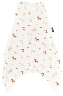 Träumeland Pyjama léger « to GO » en Coton, Motif Animaux de la forêt, Taille 110