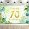 Deko 70. Geburtstag Banner Mann Frau, 70 Geburtstag Deko Banner, Deko 70. Geburtstag Frau Männer, 70 Jahrestag Hintergrund Banner, Extra Lange Größe Happy 70th Birthday Banner Hintergrund 185×110cm