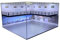 harayaa 1:64 Parking Double Couche Acrylique Conteneur à Collectionner LED Vitrine pour Accessoires D'aménagement de Voiture Moulés sous Pression, Briques de paysage