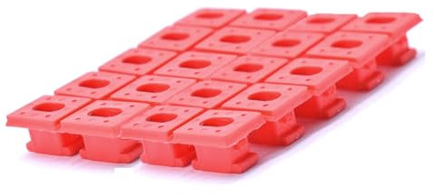 IUSOT Lot de 20 rivets en plastique de qualité supérieure pour E46, E65, X3 – Clip de support décoratif pour moulures, compatible avec 51458266814 – Pour BMW E46 Série 3, E65 Série 7, X3 E85