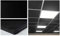 Akifix ITP SG09005.00.H Panneaux de contre-plafond en plâtre noir avec revêtement en PVC lavable, Star Gyps Black 60 x 60 x 9/2,88 m² (8 pièces) épaisseur 9 mm bord Lay-on
