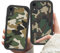 Zrutru 2 Pack Camo Phone Case for iPhone XR,Cool Army Green Camouflage Cases Stylish Trending Design Cover for Men Boys Teens,Soft Shockproof Lens Protection Funda for iPhone XR 6.1