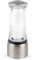 PEUGEOT - Salzmühle Daman u‘Select 16 cm - 6 voreingestellte Mahlgrade - Innovatives Zirlion-Mahlwerk für pulverfeines Salz - Aus Edelstahl und Acryl - Französisches Know-how