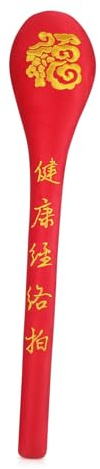 DECHOUS Marteau de Massage Corporel en Bois Naturel pour Percussion des Méridiens, Fatigue, Usage Domestique et Professionnel, Outil Traditionnel de Détente