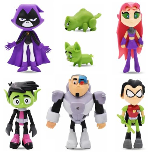 Ti-Tan Cake Topper Set, Ti-Tan Cake Decorations 8pcs Game Theme Party Supplies, Suitable for Game-Themed Birthday Cakes, Weddings, and Celebrations