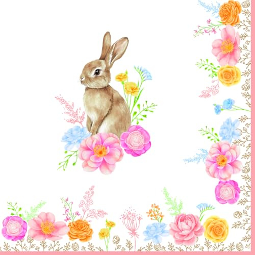 Easy Life TJOL0414 - TRES JOLIE Papierserviette, 33 x 33 cm