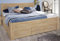 Rauch AL619.022W Bett 180x200 cm Isotta/B 185 H 96 T 208 cm/Korpus/Front: Eiche Sonoma