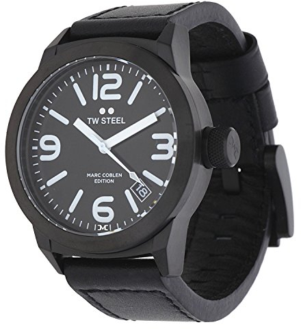 TW Steel Marc Coblen Edition mit Lederband 42 MM Black/Black TWMC9