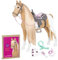 Our Generation Palomino Styling-Pferd, 51cm – Realistisches Spielgefährte mit Sattel, Trense & farbenfrohem Haarschmuck