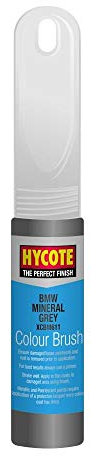 Hycote Brush and Scratch Repair Nib Touch Up Paint, BMW Mineral Grey (Pearlescent), 12.5 ml