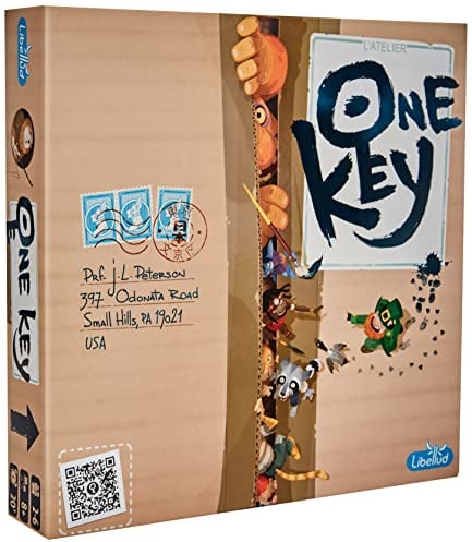 Libellud Asmodee One Key, Familienspiel, Deduktionsspiel, Deutsch