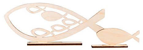 Rayher Holzmotive Fische, FSC Mix Credit, natur, 20x8,3cm, 62939505