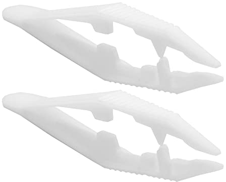Vaessen creative Pincettes, Aide à Collecter, Trier et Placer les perles de fusibles sur les Panneaux Perforés, Blanc, Taille unique