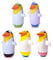 Hanwuo Inflatable Penguin Tumbler Toy,Children Inflatable Animal Balloon Educational Toy Outdoor Fun Sports 22cm