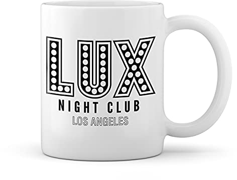 Lux Night Club Lucifer Morningstar Weiße Tasse Mug