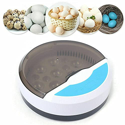 Futchoy Vollautomatische Brutmaschine Digital 9 Eier Inkubator Brutautomat Brutapparat Egg Incubator