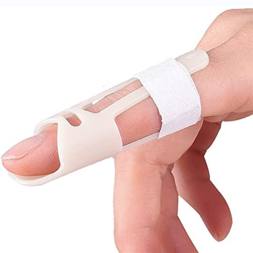 Handstärkungsmittel, Fingerschienen, Mallet-Fingerstütze, Kunststoff-Fingerstütze, Feste Schiene, Wegfahrsperre, Gelenkschutz, Mallet-Finger, Osteoarthritis-Fingerschmerzen,Nr. 1