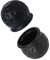 2 Pezzi Tappo Gancio Traino Copertura della Sfera di Rimorchio 50 mm Tappo di Protezione a Sfera per Auto, Camion, Rimorchi (Nero)