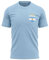 Argentinien Weltmeister 2022 Fußballtrikot, 3 Sterne Argentinien Fußballtrikot für Herren, Argentinien Fußballtrikot, Hell, blau, Mittel