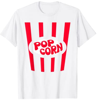 Popcorn Kostüm Halloween Karneval Konfetti Popkorn T-Shirt
