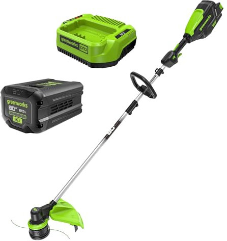 Greenworks - 80 V, 16 Inch Brushless Cordless Rope Cutter, 2.0 Ah Battery and Charger Included