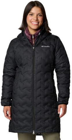 Columbia Delta Ridge II, Veste Longue Déperlante pour Femme