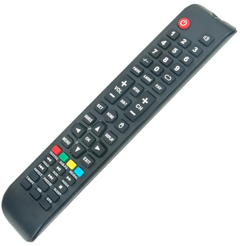 ALLIMITY Telecomando Sostituzione adatta per SILVER NORDMENDE TV IP-LE55/410885 IP-LE65/409213 ND39S3500M ND43S3200M ND24S3500M ND32S3600 ND28S3200M ND39S310H-SMART ND32S3600M-SMART