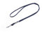 Mystique® Gummierte Umhängeleine Leine 20mm Standard Karabiner royal blau 3m