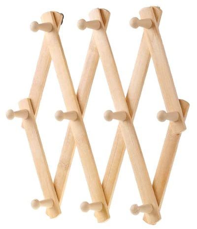 CNBYDK Appendiabiti A Parete Gancio Pieghevole A Scomparsa Cucina di Casa Corridoio Appendiabiti a Parete Gancio per Porta Portachiavi Appendiabiti a Parete Gancio