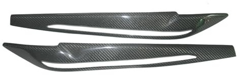 HhhhhYf Car Headlight Eyebrows for BMW F15 New X5 X6 F16,Front Head Light Lamp Cover Brow Trim Headlight Eyebrow Trim Sticker