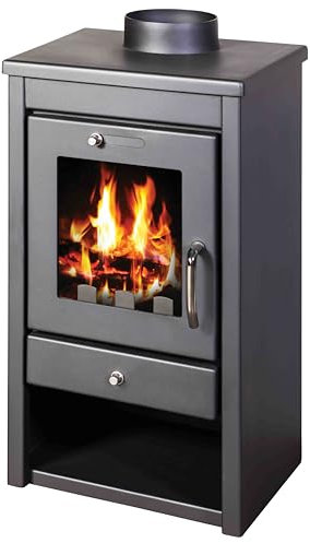Kaminofen 7kW Holzofen Kachelofen Werkstattofen Heizofen Ofen Kamin A 56310 AWZ