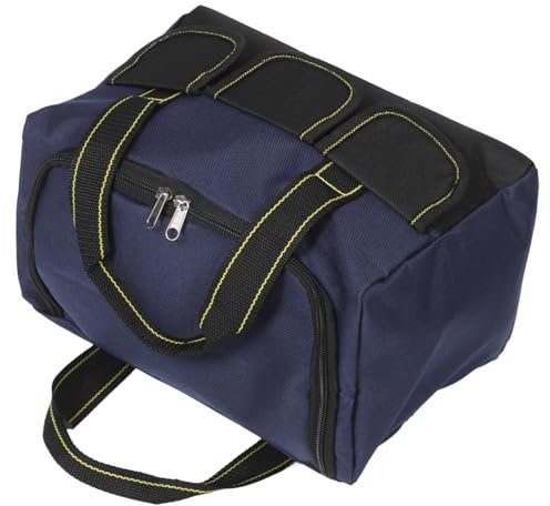 Angoily Werkzeug-aufbewahrungstasche Aus Öffnung Strapazierfähig Organizer Für Elektriker Und Bauarbeiter Große Kapazität Werkzeugtasche Für Männer