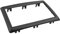 MKVAXR Kit de tableau de bord de panneau stéréo Radio Fascia Double 2 Din, Installation de réaménagement, garniture de cadre facial, for Renault, Megane 2 II 2003-2009 Cache de façade stéréo(173X98mm)