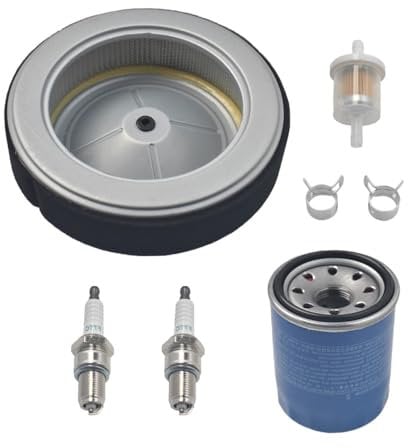 Filter With Sparking Plug Oil Filter Fuel Filter Kit For Honda Engine GX630 GX660 Generator Lawn Mower 17210-Z6L-010