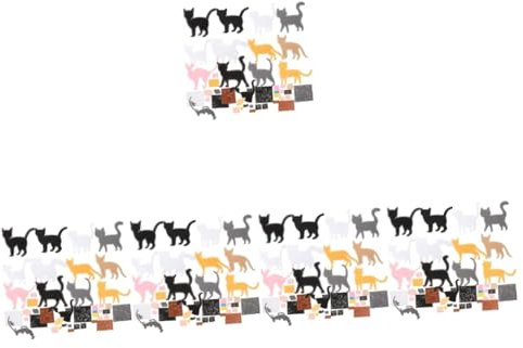 Tofficu 5 Sätze Tierset aus Filz Nähmaschine für Wolle Filz Filztier-Bausatz bastelsets+für+ bastel Set für Bastelset selber Machen Nähsets für gefühlt