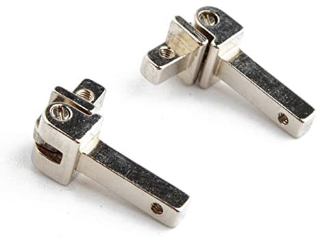 Charnière à clipser, charnière à encastrer, Lot de 10 charnières métalliques argentées for lunettes de vue, lunettes de soleil, pièces de rechange