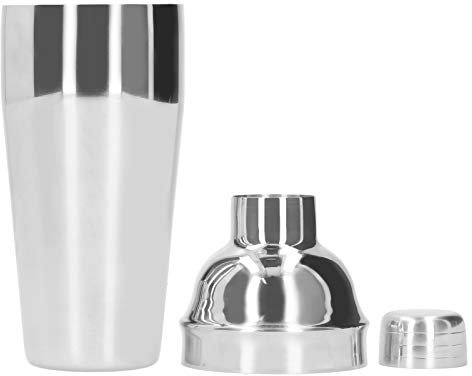 Design Diviso Shaker Cocktail in Acciaio Inossidabile Facile da Usare Ampia Applicazione per i Negozi di tè Al Latte Bar (750ml)
