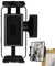 Genérico Tablet Holder, Portable Clamp Stand, Adjustable Viewing Angle Arm, Strong Phone Tablet Mount, Stable Desk Accessory for Reading, Streaming, Travel, Bedside, Black