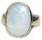 jewelryonclick Opal 5,5?Karat natur Echter Stein 92,5?Sterling Silber f?r Herren Ring Gr?sse UK J 1/2???Z - 59 (18.8)