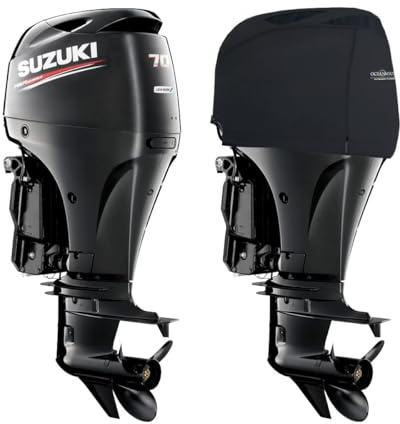 Oceansouth Außenbordmotor Belüftete Abdeckung für Suzuki (70-90HP 4CYL 1.5L (2008>)